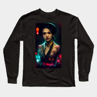 Yakuza goddess Long Sleeve T-Shirt